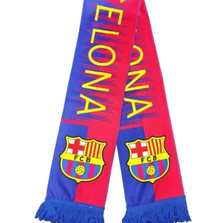 Bufanda de aficionado del FC Barcelona
