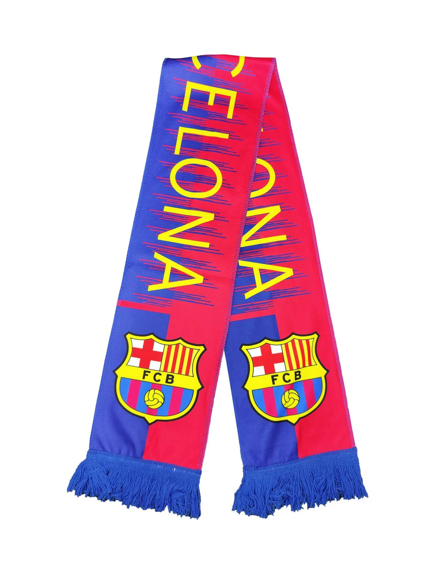 Bufanda de aficionado del FC Barcelona
