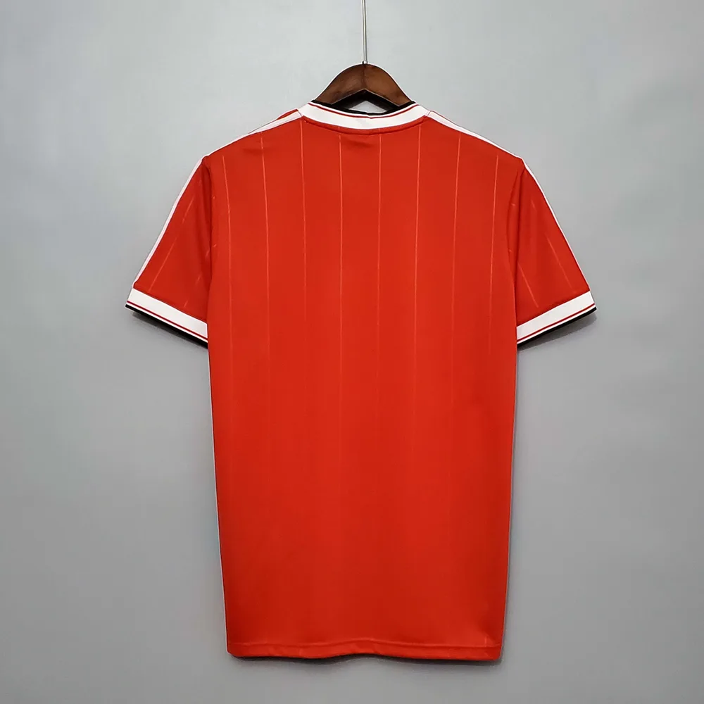 Camiseta de Fútbol Retro 1983/1984 Local Manchester United Calidad Tailandesa