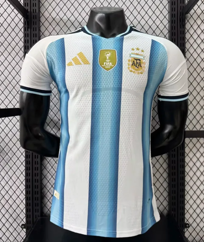 2026 Versión Jugador Argentina Local 01 Camiseta Calidad Tailandesa