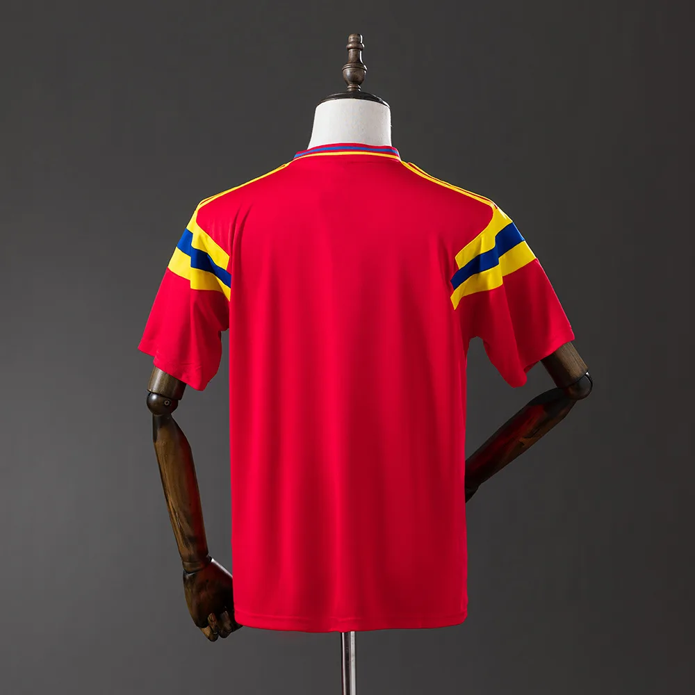 Camiseta Visitante Retro 1990 Colombia AAA calidad fan