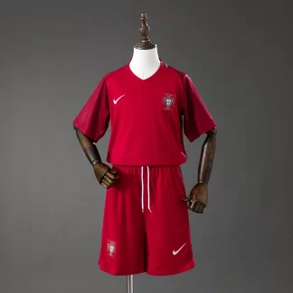 2016/2017 Retro Portugal Local Camiseta de Fútbol AAA calidad aficionado Talla Infantil