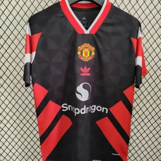 2025/2026 Manchester United Edición Especial Negra Camiseta de Fútbol Calidad Tailandesa