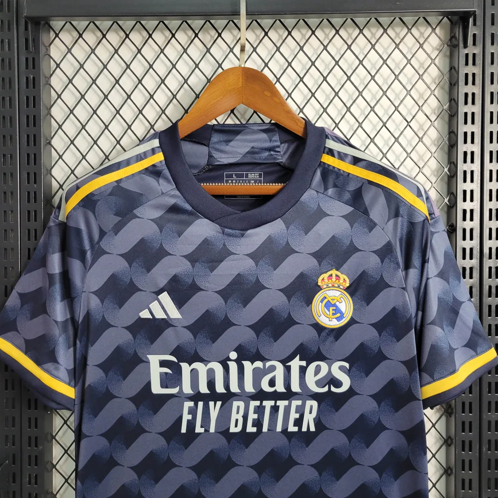 2023/2024 Real Madrid Visitante Camiseta de Fútbol Calidad Tailandesa