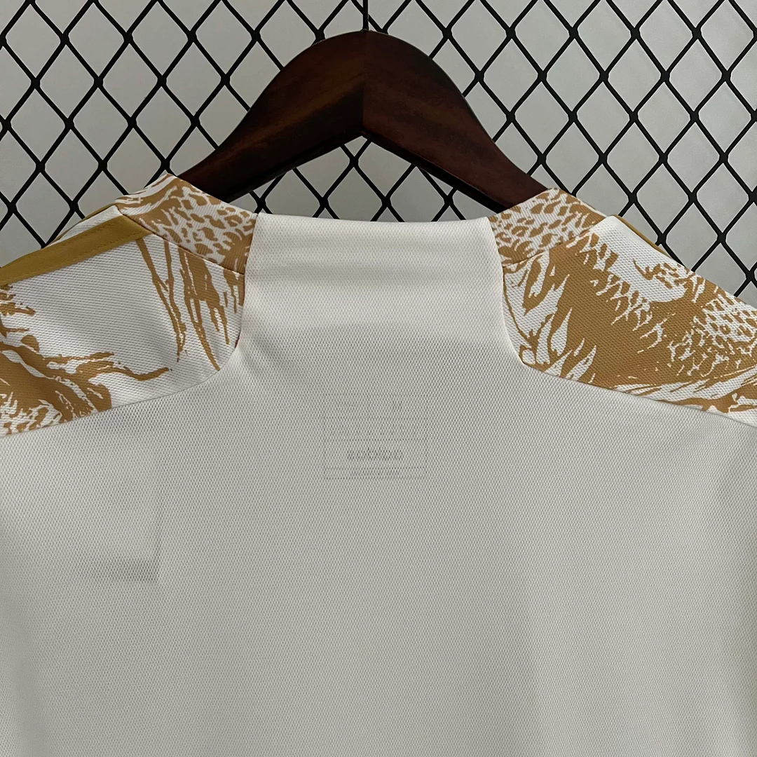 2023/2024 Real Madrid Dragón Blanco Dorado Edición Especial Camiseta Fútbol Calidad Thai