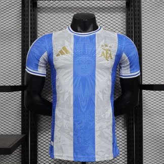 Camiseta de fútbol edición especial sol jugador Argentina 2024 AAA calidad fan