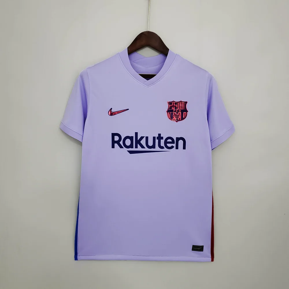 Camiseta de Fútbol Barcelona Visitante 2021/2022 Calidad Thai