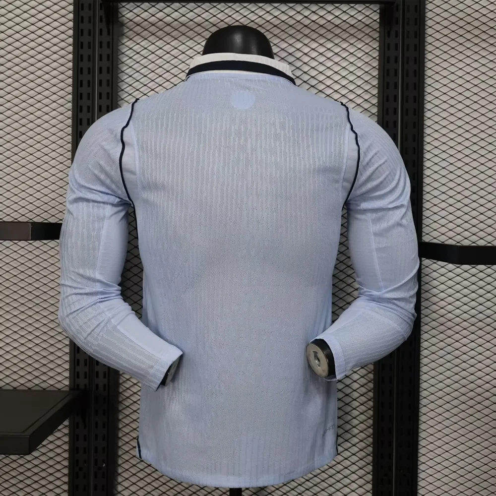 Camiseta de Fútbol de Manga Larga Versión Jugador 2026 de Uruguay Local AAA calidad para aficionados