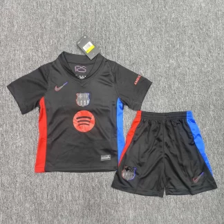 2025/2026 Barcelona Visitante Camiseta de Fútbol Calidad Tailandesa Talla Infantil