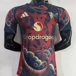 2025/2026 Versión Jugador Edición Año de la Serpiente Manchester United Camiseta de Fútbol Calidad Tailandesa
