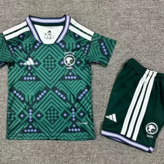 Camiseta Local de Arabia Saudí 2026 Calidad Tailandesa Talla Infantil