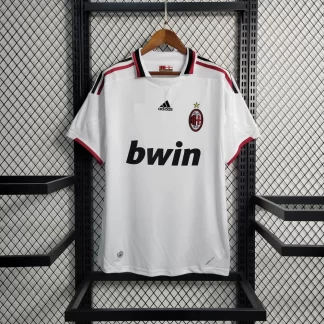 Camiseta Fútbol Retro AC Milan Visitante 2009/2010 Calidad Tailandesa