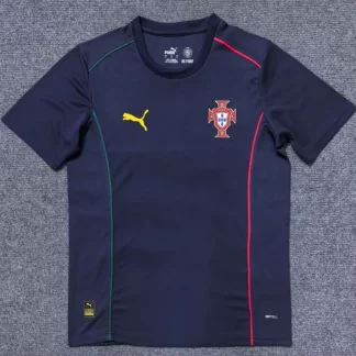Camiseta de Entrenamiento de Portugal 2025/2026 Negra Fútbol Calidad Tailandesa