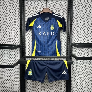 2024/2025 Camiseta de Fútbol Suplente Al-Nassr Talla Infantil Calidad Tailandesa