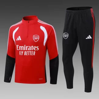 2026/2027 Arsenal Chándal de Entrenamiento Semi-Cuello Rojo Camiseta de Fútbol 1:1 Calidad Tailandesa