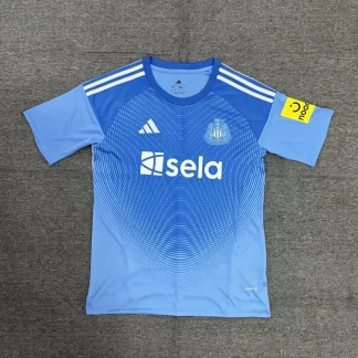 2025/2026 Camiseta de Fútbol Portero Newcastle United Azul Calidad Tailandesa