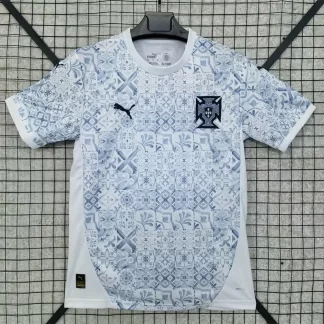 Camiseta de Fútbol Edición Especial Azul y Blanca de Portugal 2025 1:1 Calidad Tailandesa