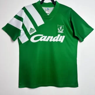 1991-1992 Retro Camiseta Visitante Liverpool Calidad Tailandesa