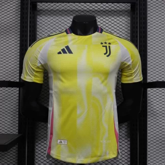 Camiseta Fútbol Juventus Visitante Versión Jugador 2024/2025 Calidad Tailandesa