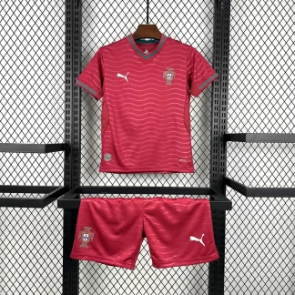 Camiseta de fútbol Local de Portugal 2026 AAA calidad fan Talla infantil