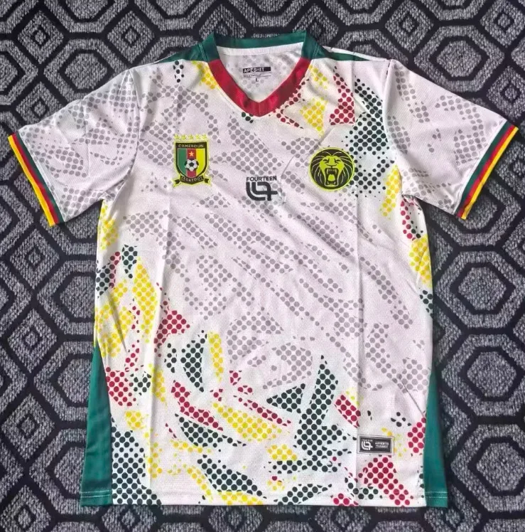 2026/2027 Camerún Equipación Visitante Fútbol Camiseta Calidad Tailandesa