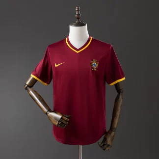 Camiseta de Fútbol Retro Portugal Local 2000 AAA calidad aficionado
