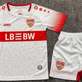 2026/2027 Camiseta de Fútbol Local VfB Stuttgart 1:1 Calidad Tailandesa Talla Infantil