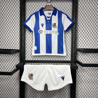 2024/2025 Real Sociedad Camiseta Local Calidad Thai Talla Infantil