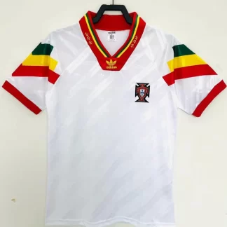 1992-1994 Retro Camiseta Visitante Portugal Calidad Tailandesa