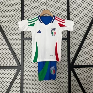 Camiseta Visitante Italia Talla Infantil 2024-2025