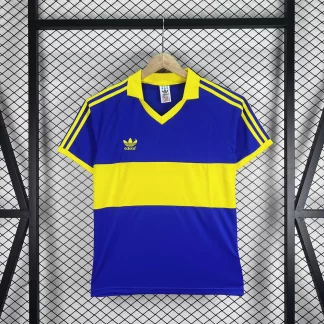 Camiseta de Fútbol Retro 1985/1986 del Boca Juniors Local 1:1 Calidad Tailandesa
