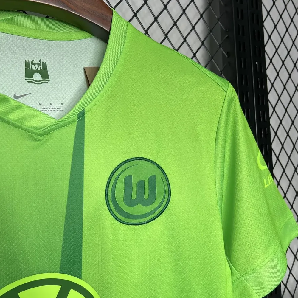 2024/2025 VfL Wolfsburg Home Football Shirt