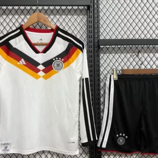 2026 Manga Larga Alemania Primera Equipación Fútbol Camiseta Calidad Tailandesa Talla Infantil