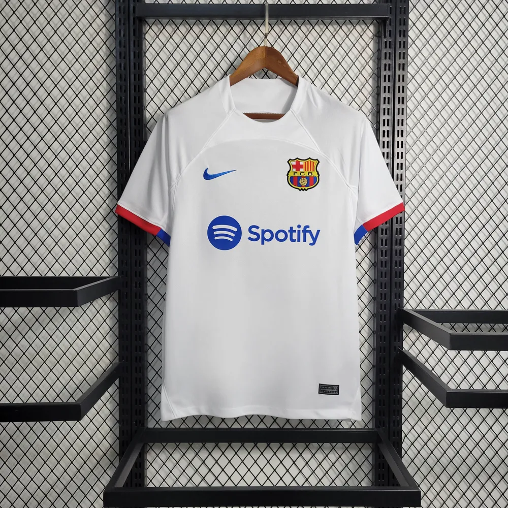 Camiseta de Fútbol Visitante Barcelona 2023/2024 Calidad Tailandesa