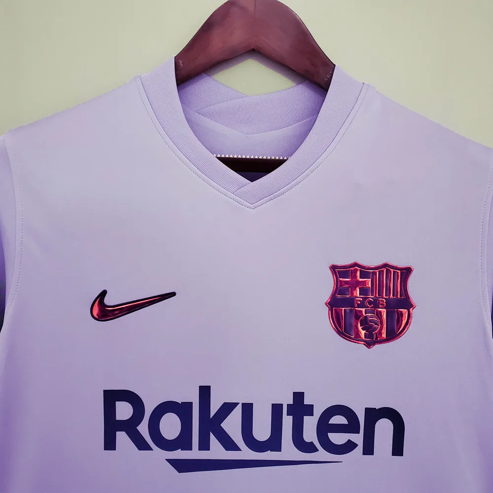 Camiseta de Fútbol Barcelona Visitante 2021/2022 Calidad Thai