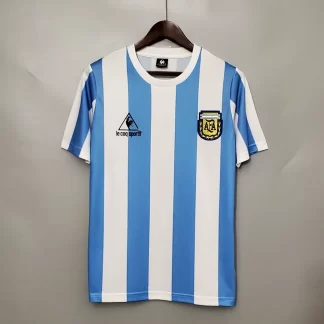 Camiseta Local Retro de la Selección Argentina 1986
