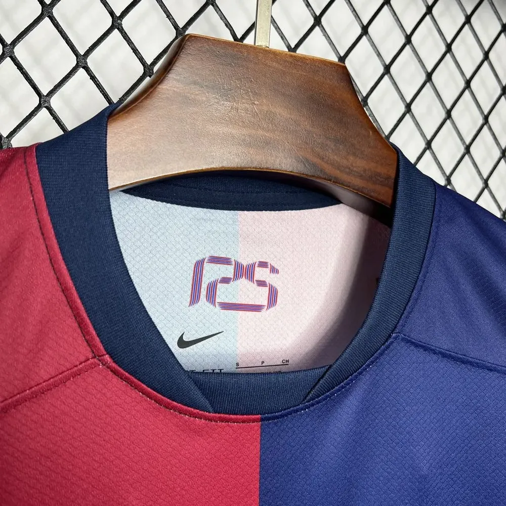 2024/2025 Barcelona Local Sin Spotify Camiseta de Fútbol Calidad Tailandesa