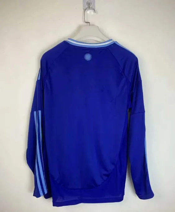 Camiseta de Fútbol Manga Larga 2024 de Argentina Visitante AAA calidad aficionado