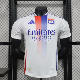 2024/2025 Versión Jugador Lyonnais Camiseta de Local Fútbol Calidad Tailandesa
