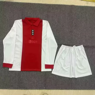 2025/2026 Manga Larga Ajax Edición Conmemorativa Camiseta de Fútbol Calidad Tailandesa Talla Infantil