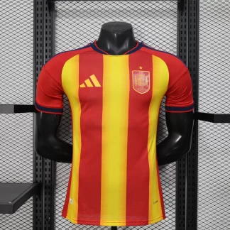 Camiseta de Fútbol Edición Especial de la Selección Nacional de España Versión Jugador 2026 AAA calidad para aficionados