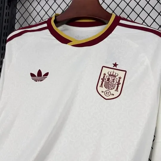 Camiseta Fútbol Visitante Manga Larga Selección España 2026 AAA calidad fan