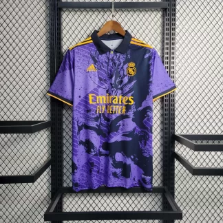 2023/2024 Real Madrid Camiseta de Fútbol Edición Especial Púrpura Calidad Tailandesa