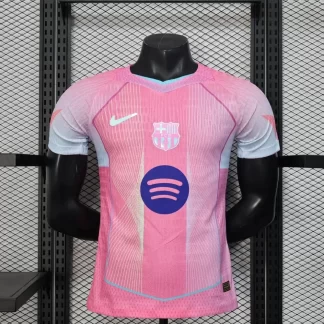 2025/2026 Versión Jugador Barcelona Edición Especial Rosa Camiseta 1:1 Calidad Thai