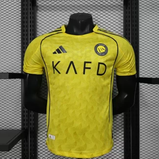2025/2026 Versión Jugador Camiseta de Fútbol Local del Al-Nassr Calidad Tailandesa