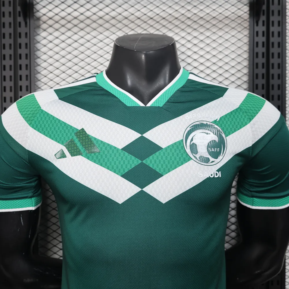 Camiseta de Fútbol Edición Especial de Arabia Saudí Versión Jugador 2026 AAA calidad para aficionados