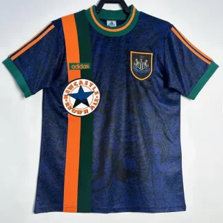 Camiseta de Fútbol Retro Visitante Newcastle United 1996-1998 Calidad Tailandesa