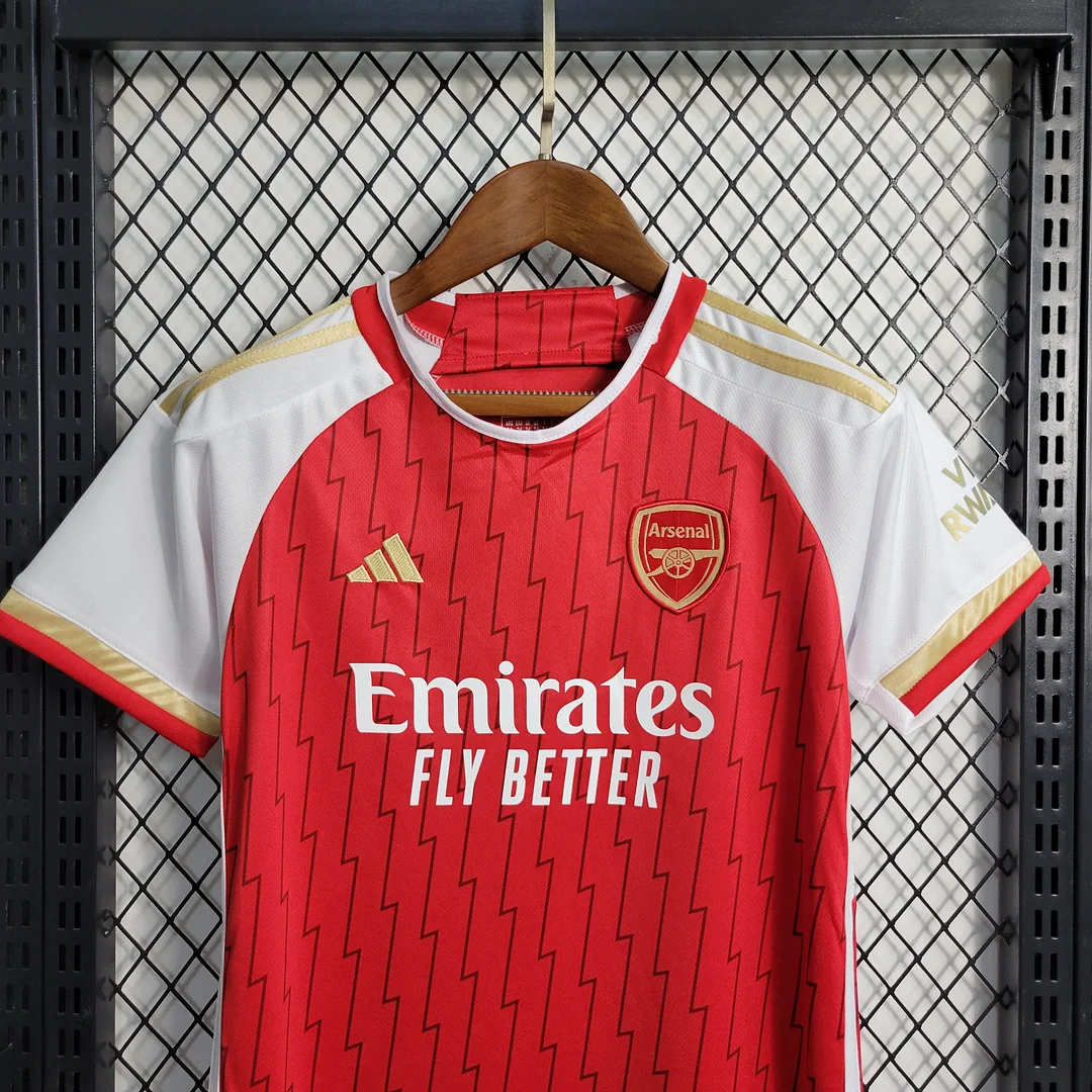 Camiseta de Fútbol 2023/2024 Arsenal Local Talla Infantil