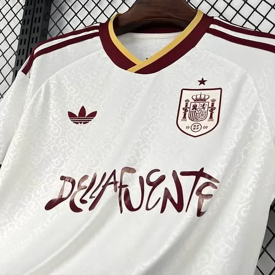 Camiseta Fútbol Visitante Mundial España 2026 x Dellafuente AAA calidad fan