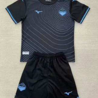 2024-2025 Lazio Tercera Equipación Visitante Camiseta de Fútbol Calidad Tailandesa Talla Infantil